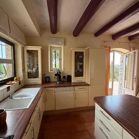 Superbe Cevenole Avec Piscine Avec Vue Vakantiehuis *